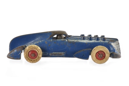 Hubley Streamline Race Car in Blue