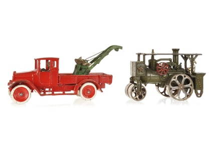 Arcade International Harvester Tow and Hubley Roller