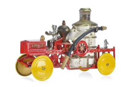 Jones & Bixler Fire Engine Circa 1915 Cast Iron