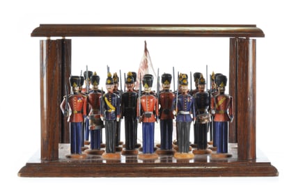 Erzgebirge Giant Wooden Soldier Lot of 22, Incredible!