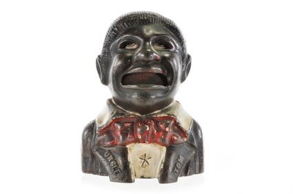 Kyser & Rex Uncle Tom Cast Iron Mechanical Bank