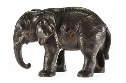 Hubley ca. 1919 Cast No. 827 Elephant Still Bank