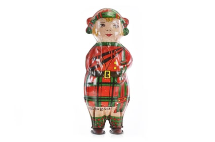 Lindstrom Dancing Lassie Windup Dancing Doll