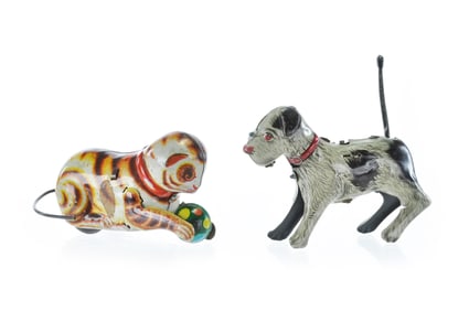 Kuramochi CK Windup Dog & Turn Over Cat