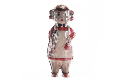 Lindstrom Tin Litho Windup Betty Dancing Doll