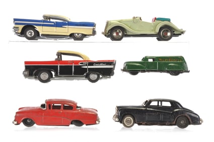 Assorted Japanese Tin Car Toys