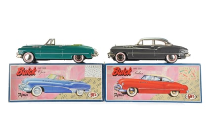 Buick Convertible and Hardtop 1950 Japanese Tin Cars Boxed
