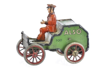 Lehmann Also 700 Windup Tin German Toy