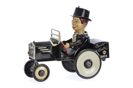 Charlie McCarthy Crazy Car Tin Windup by Marx