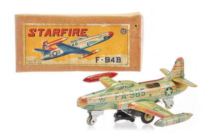 Starfire Japanese Tin F-94B Tin by Yonezawa Boxed