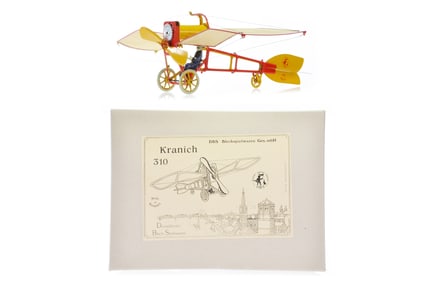 Kranich 310 Tin Toy by DBS, Germany