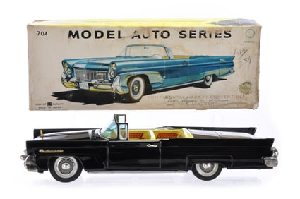 Tin Lincoln Convertible 704 by Bandai, Japan