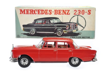Mercedes Benz 230-S by Sanshin Tin Automobile Toy