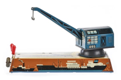 Automatic Dock-Yard Windup Tin Crane, Germany