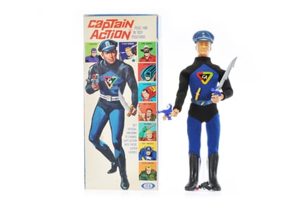 Ideal Captain Action Figure with Box