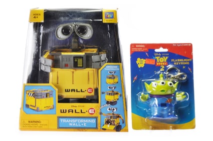 Boxed Wall-E and Disney Toy Story Alien
