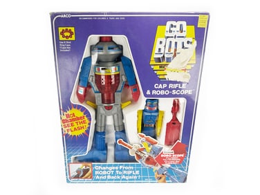 GoBots Cap Rifle and Robo Scope with Box