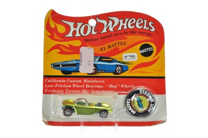 Gold Dual Carb Beatnik Bandit Redline Hotwheels US