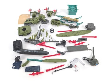 1980's 3 3/4" GI Joe Parts & Accessories Lot