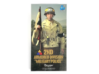 1/6 DID Bryan 2nd Armored Division Military Police Figure