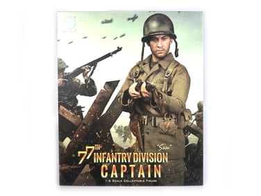 1/6 DID Sam 77th Infantry Captain Action Figure