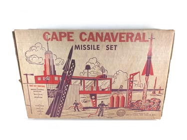 Marx Cape Canaveral Missile Set Playset No. 4525