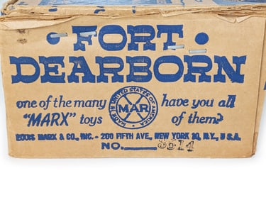 Marx Fort Dearborn No. 3514 Original Box