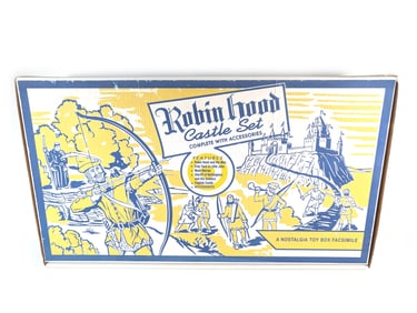 Marx Robin Hood Castle Playset No. 4723 Series 500 Reproduction Box