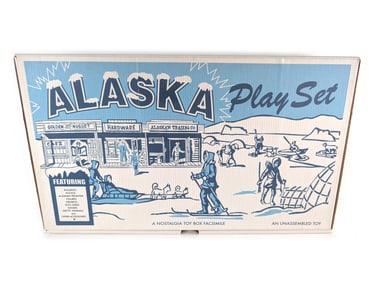 Marx Alaska Playset No. 3708 Reproduction Box
