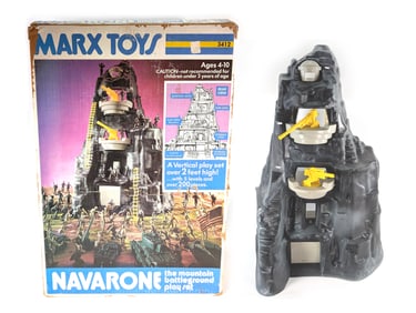 1975 Marx Navarone Playset All Original No. 3412
