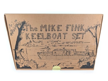 Mike Fink Keelboat Playset MIB