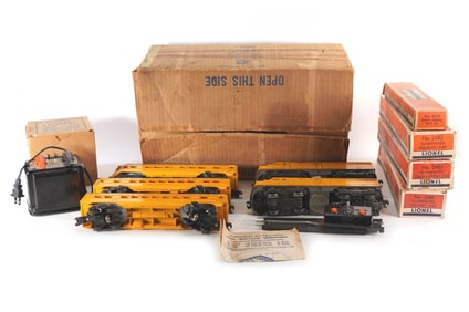 Lionel UP Diesel Locomotive 2023 Passenger Set 1464W in Set Box