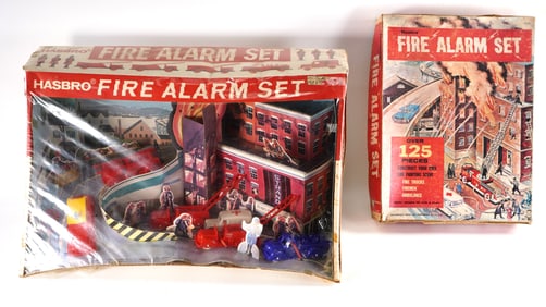 Hasbro Fire Alarm Playset RARE Store Display plus Normal Playset MIB