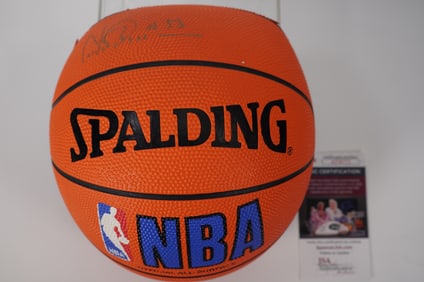 Artis Gilmore Autographed Basketball Panel w/COA