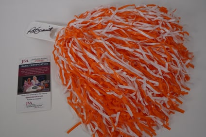 Pat Summitt AUTOGRAPHED Pom Pom Tennessee Lady Vols w/COA