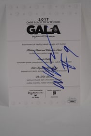 Nikola Vucevic No. 9 AUTOGRAPHED OMYF Gala Card Orlando Magic w/COA