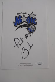 Pat Burke No. 31 AUTOGRAPHED Cut Out Orlando Magic w/COA