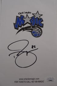 DeShawn Stevenson No. 9 AUTOGRAPHED Cut Out Orlando Magic w/COA