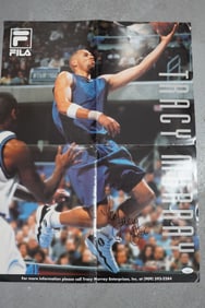 Tracy Murray AUTOGRAPHED Color Poster w/COA
