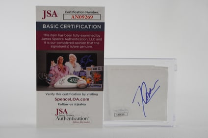 Dave Cowens AUTOGRAPHED Signature in Acrylic w/COA
