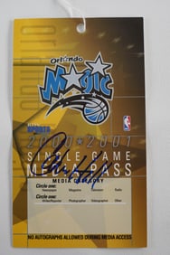 Calvin Hill AUTOGRAPHED Ticket w/COA
