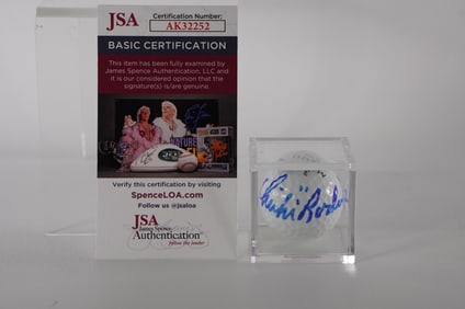 Chi Chi Rodriguez AUTOGRAPHED Golf Ball, in Case w/COA