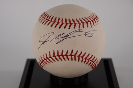 Ivan Rodriguez AUTOGRAPHED Baseball w/COA