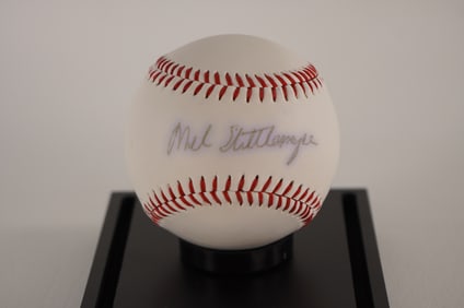 Mel Stottlemyre AUTOGRAPHED Baseball w/COA