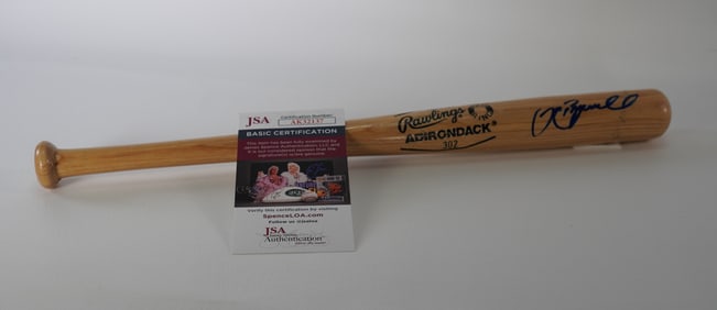 Jeff Bagwell AUTOGRAPHED Mini Baseball Bat w/COA