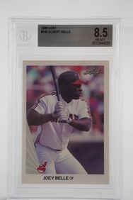 Joey Belle No. 8 Cincinnati Reds Trading Card w/COA