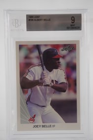Joey Belle No. 8 Cincinnati Reds Trading Card w/COA