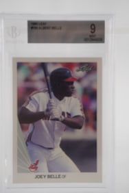 Joey Belle No. 8 Cincinnati Reds Trading Card w/COA