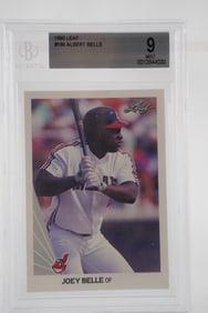 Joey Belle No. 8 Cincinnati Reds Trading Card w/COA