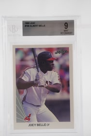 Joey Belle No. 8 Cincinnati Reds Trading Card w/COA